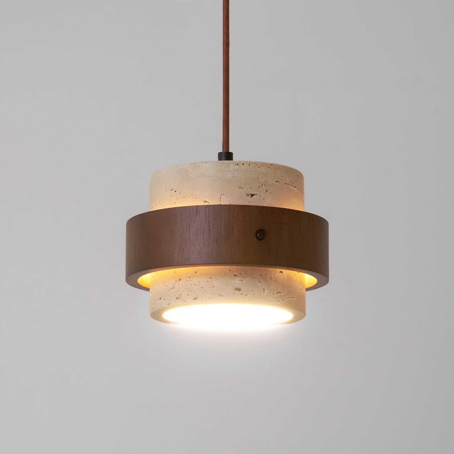 Perra Pendant Light Travertine - Neutral Decor