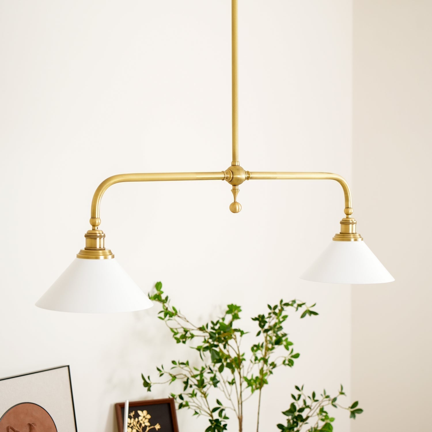 Zya Vintage Retro Pendant Light - Neutral Decor
